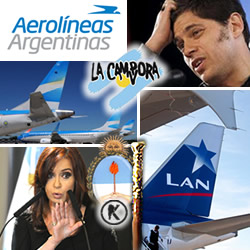 Aerolíneas La Cámpora y LAN