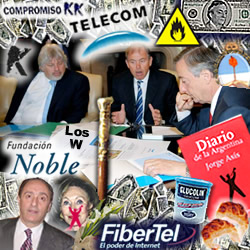 De Telecom a Papel Prensa