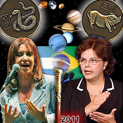 Dilma y Cristina son antagónicas