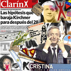 Kirchner, Mc Luhan y Clarín
