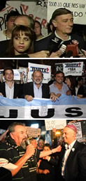 La catarsis de la Argentina blanca