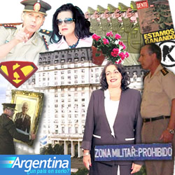 La Ministra y el General