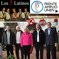 Los Cinco Latinos del Frente UNEN