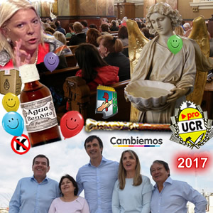 El macrismo del agua bendita