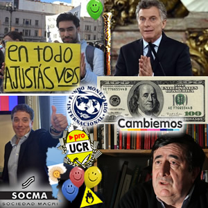 Utopía del ajuste, con ajustadores y ajustados