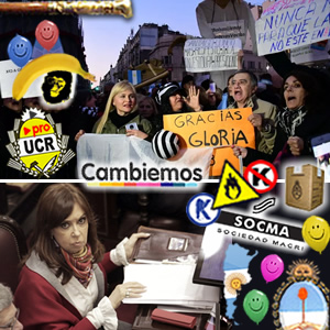 La grotesca desunión de los argentinos